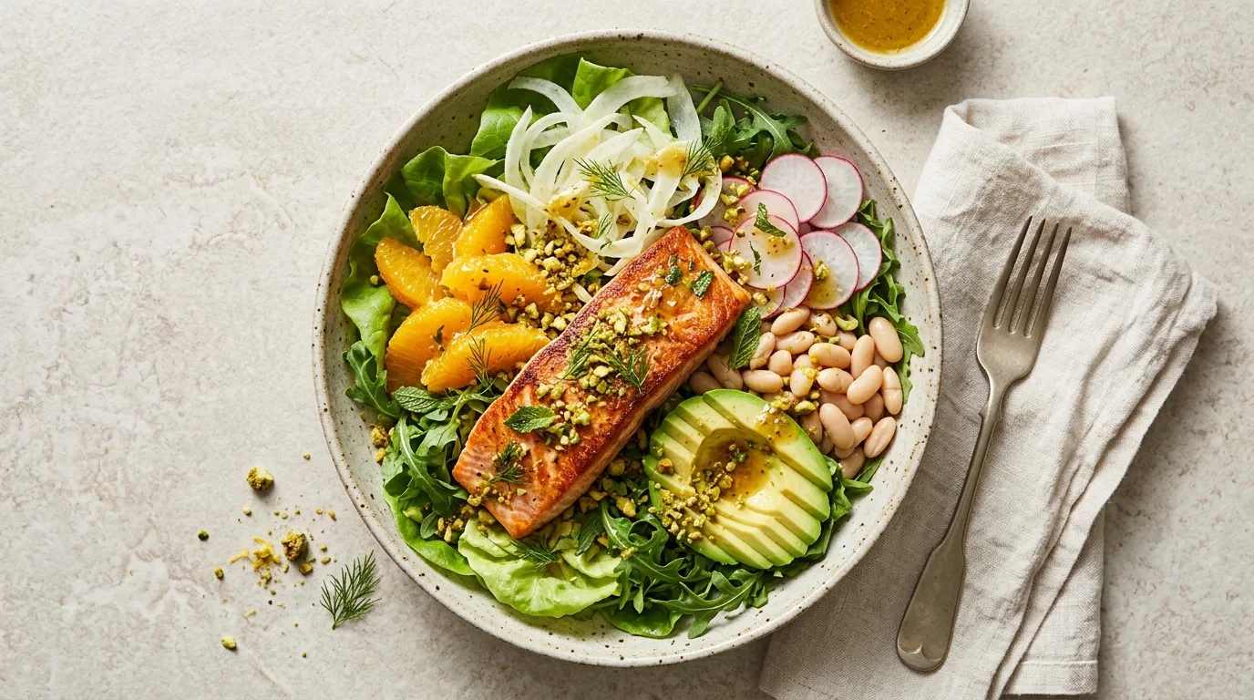 Salmon Salad Bowl