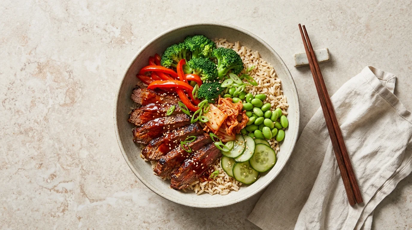 Korean Firecracker Beef Bowl