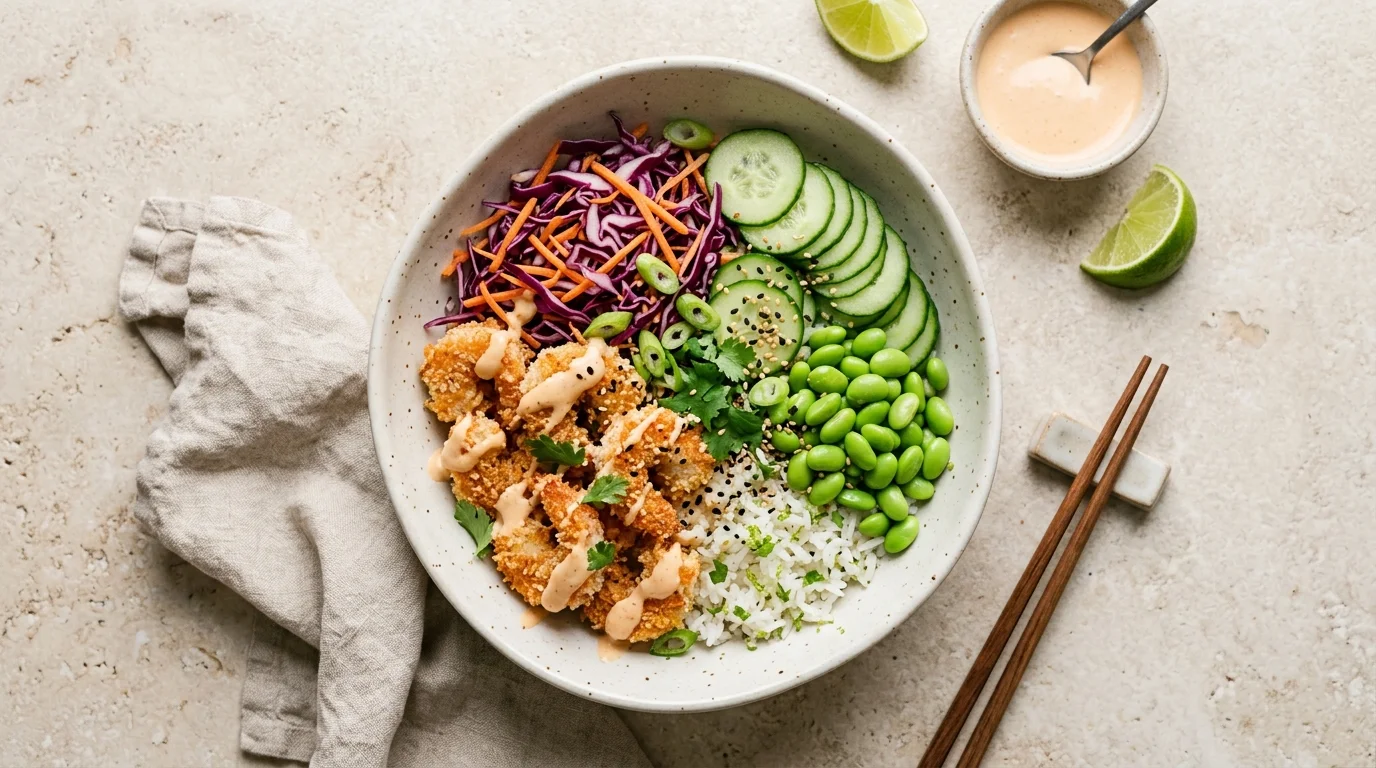 Bang Bang Shrimp Rice Bowls